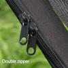New Portable Fishing Rod Bag Folding 118/128cm Fishing Rod Case With Shoulder Strap Fishing Organizer