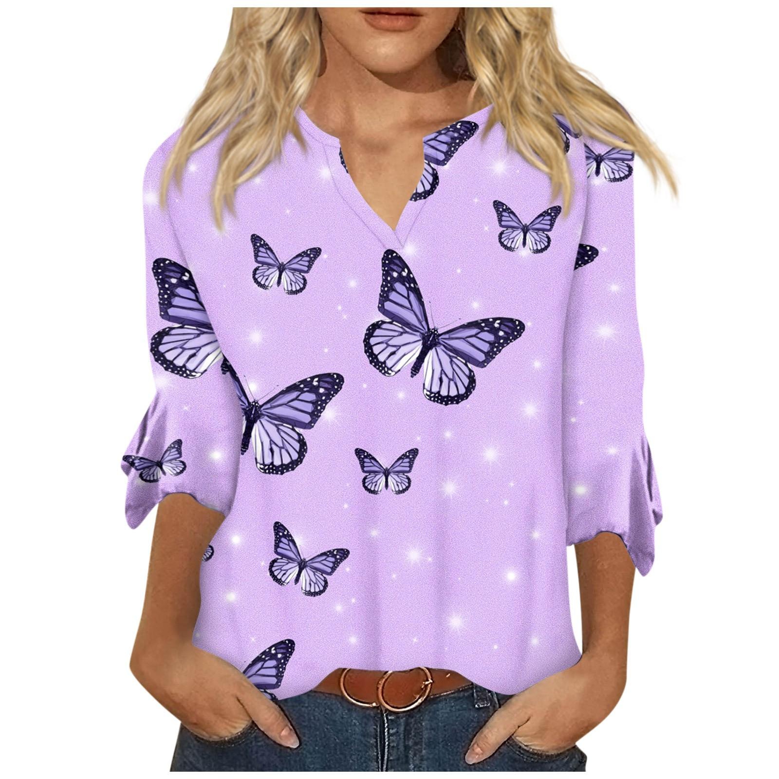 

Рубашки с рукавом 3/4 для женщин, футболки с рисунком и принтом, блузки, повседневные базовые топы больших размеров, пуловеры XXXL