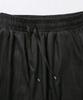 TRIP LE SENS Unisex Suede Pleated Pants_Brown