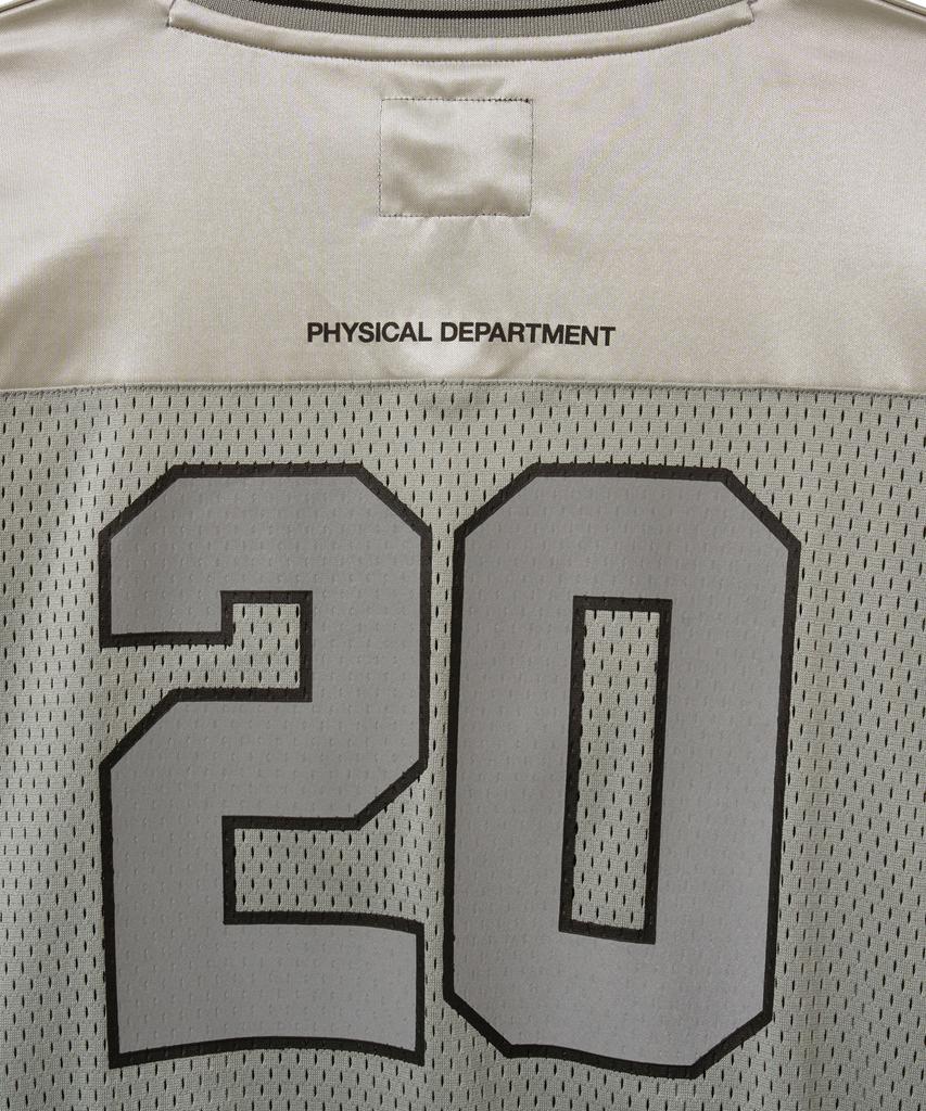 PHYPS MOTORCYCLE Original Wing Logo Mesh Long Sleeve Gray