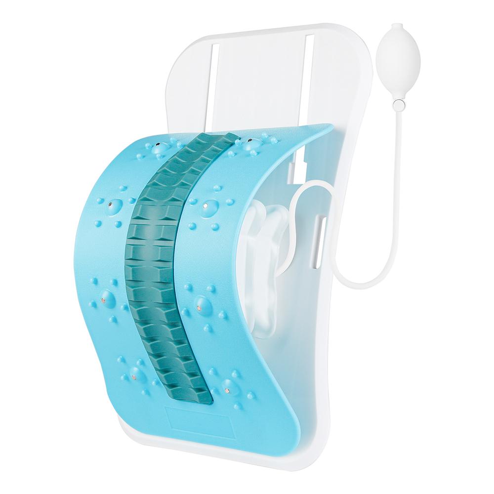 Back Stretcher Height Adjustable Airbag Lumbar Support Traction Device Waist Stretching Massager Waist Lifting Pilates Board