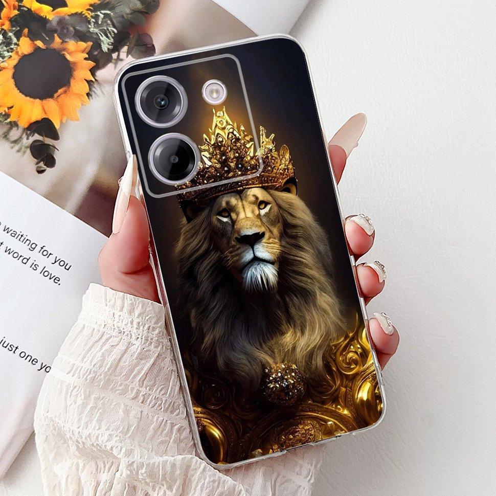 For Xiaomi Poco M7 Pro 5G Case New Dargon Art Painted Cover For Poco M7 PocoM7 Pro 5G Back Cover Soft TPU Fundas Coque