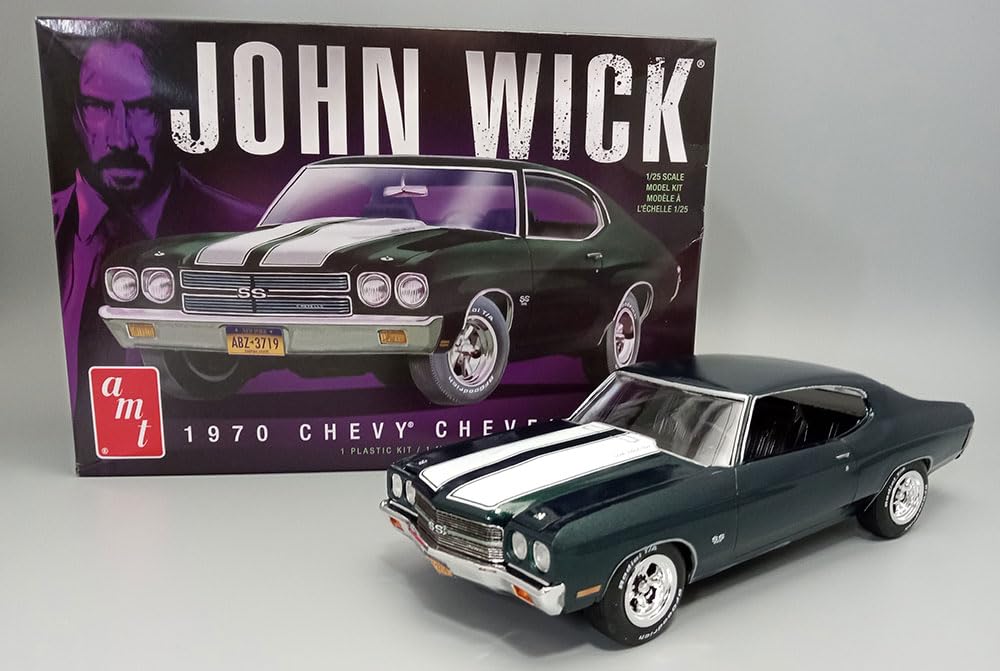 AMT Maßstab 1970 Chevy Chevelle SS John Wick Plastikmodellbausatz 1/25 (AMT1453)