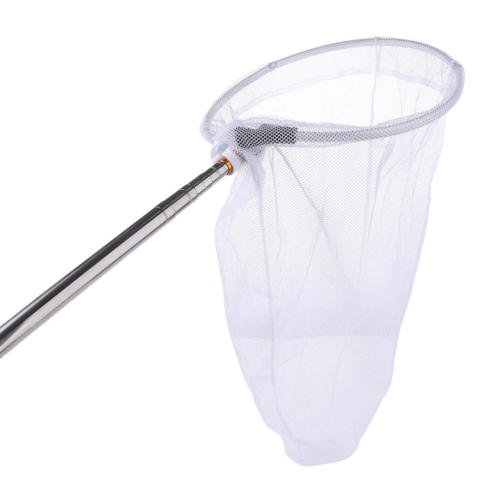 Stainless Steel Telescopic Insect Net Butterfly Net Fishing Mesh Net  Fishing Accessories