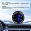 52mm Car Digital Turbo Boost Gauge Oil Pressure Gauge LED Double Display Water Temperature Voltage Gauge Fit for 12v/24v Cars
