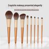 8-Piece Soft Bristle Makeup Brush Set: Eyeshadow, Foundation, Highlight, Contour Brushes - Cross-Border Exclusive Beauty Tools