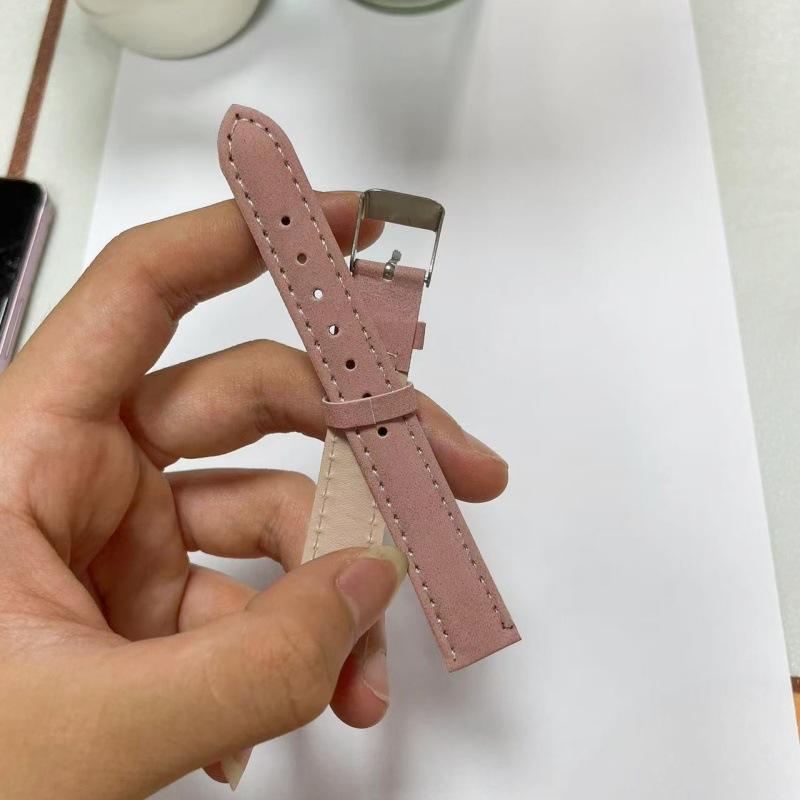 Uhrenzubehör, Unisex Buntes Lederarmband PU-Lederarmband, Studenten Dornschließe Lederarmband Armband