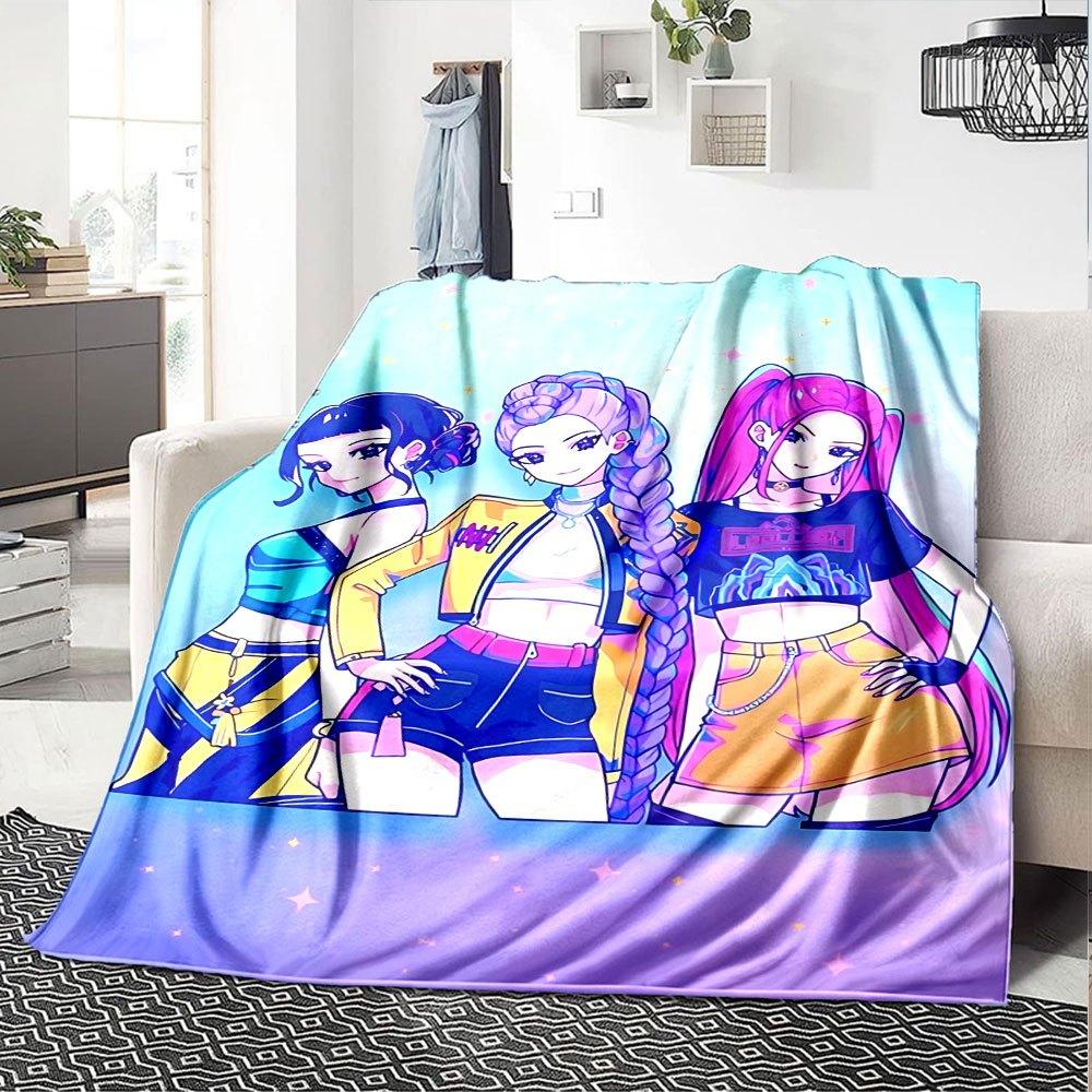 1pc Hunter X (17) Blanket Soft Warm Throw for Home, Office, Travel All Season Cozy Bedding Gift, Office Cozy AccessoryB1