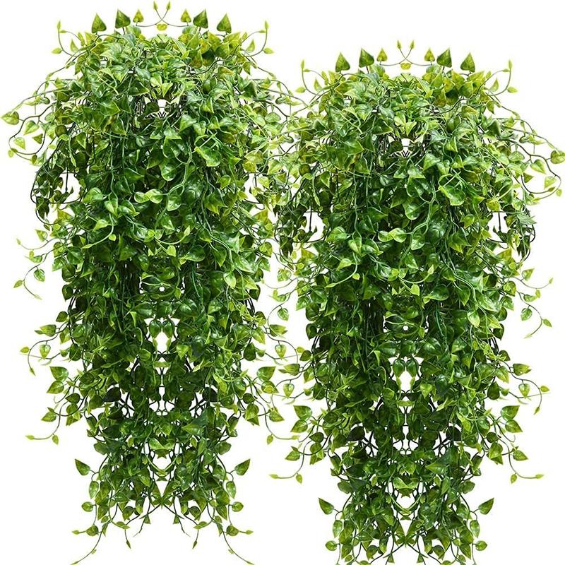 

1/2 шт. Эвкалипт Искусственное Растение Лоза Подвесная Искусственный Лист Плющ Стена для Дома Комнаты Декор Сада Свадебное Украшение Уличный 1Pcs зелёный