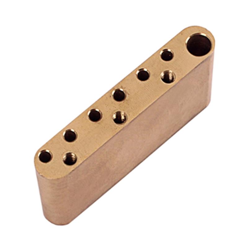 10,4mm Jednoduchý Rock Systém Mosazný Tremolo Blok 74mm Kytarové Příslušenství pro