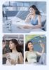 High-Speed Handheld Mini Air Cannon Fan for Students, Babies, and Gift-Giving - Portable for Blowing Food and Eyelashes.