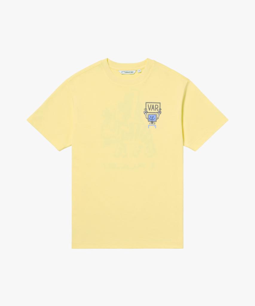 GOALSTUDIO Var Airmesh I Rule Tee-Light Yellow