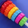Rainbow Ring Stacker Rainbow Spinning Stacking Toys  Develop Cognition Ability