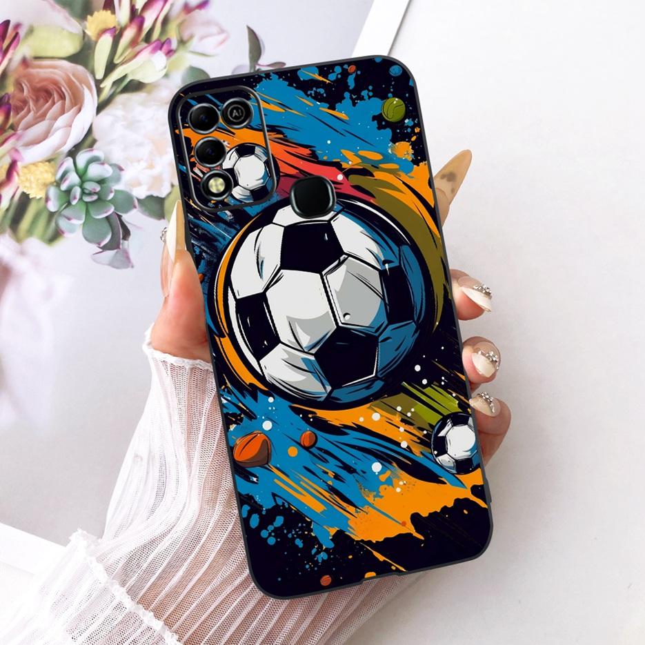 For Infinix Hot 11 Play Case Stylish Butterfly Tree Painted Cover Soft TPU Phone Case For Infinix Hot 10 Play X688C X688B Fundas