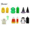 Relaxing Finger Motion Tool 3D Printed Fidget Toy with Animal/Witch Hat/Pumpkin/Corn Designs, Creative Spiral Toy, Spinner Sensory for Kids
