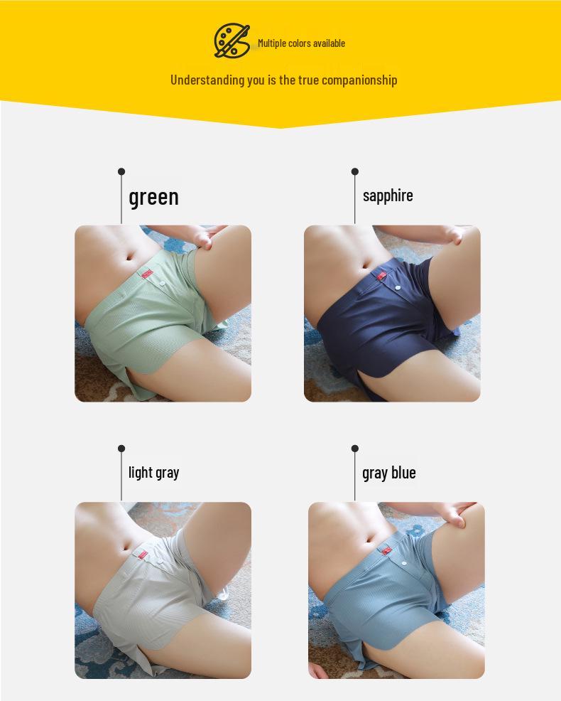 Men's Arrow Summer Pants - Cool, Breathable Solid Color Underwear for Young Men