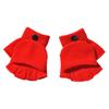 1 Pair Fingerless Gloves Simple Clothing Accessory Half Finger Hand Warming Cover Hands Warmer Girls Kids Glove for Winter