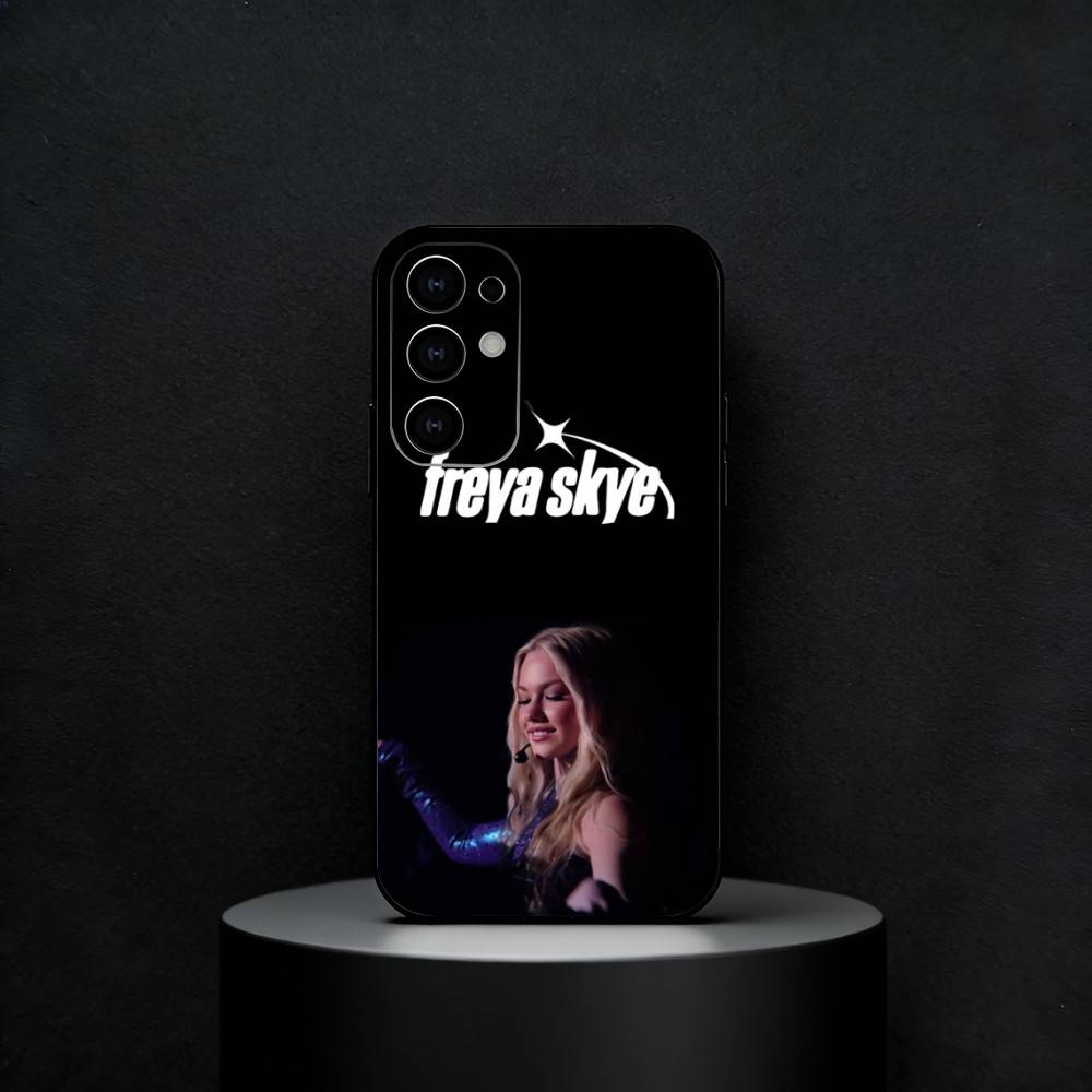 F-Freya Skye Singer Phone Case For Samsung S25,S24,S21,S22,S23,S30,Ultra,S20,Plus,Fe,Note,5G Black Cover