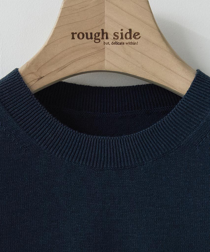 Leopeusaideu Crew Knit Navy