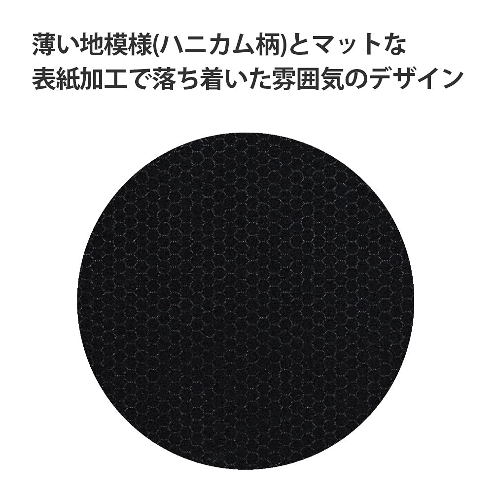 KOKUYO Note Campus Note Graph Ruled Black Pack Semi-B5 5-Book No-4S5-DX5SET