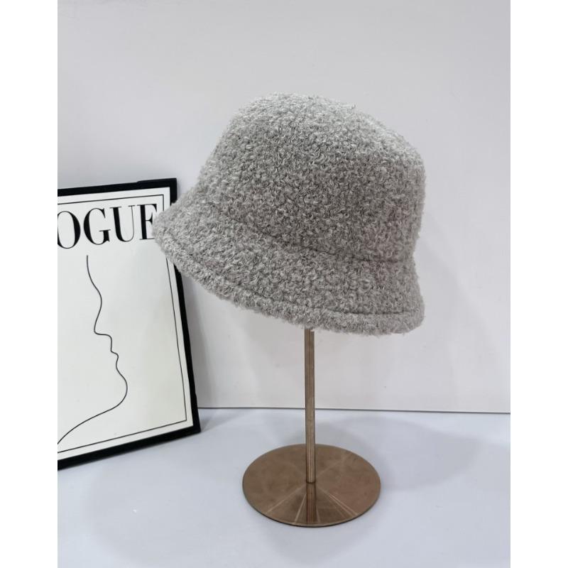 25 Early autumn new fisherman's hat children solid color versatile fashion basin hat winter outdoor warm tide