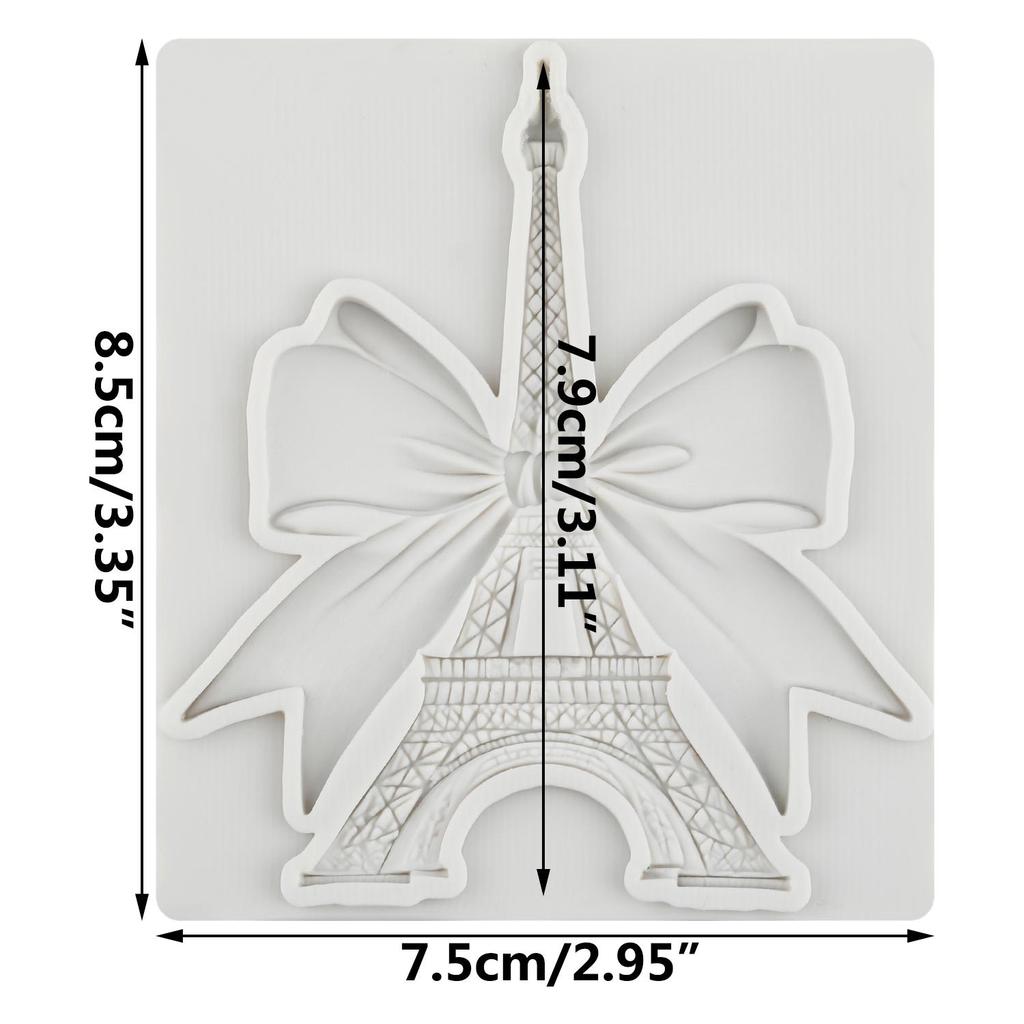 Eiffel Tower Silicone Molds Eiffel Tower Fondant Mold Cake Decorating Tools Cupcake Topper Candy Chocolate Gumpaste Mold
