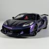 1:24 Chevrolet Corvette Z06 Supercar Alloy Metal Diecast Model Car High Simulation Home Trendy Ornaments Toy Birthday Gifts Boys