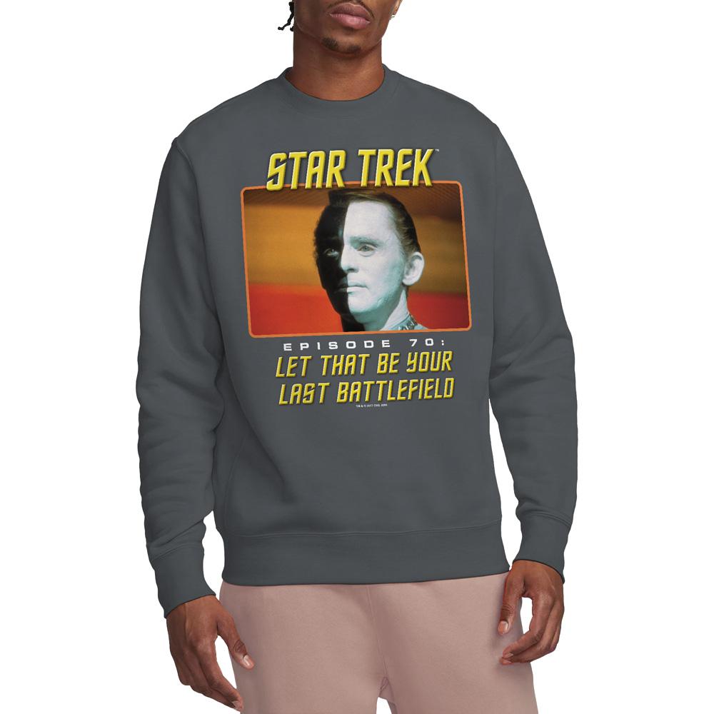STAR TREK Unisex Adult Last Battlefield Sweatshirt