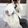 Autumn Winter Knitted Leopard Sweaters Women Korean V Neck Thick Print Cardigan Coat Loose Button Outwear