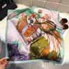 Fashion Square Fashion Foreign Style Small Silk Scarf Women'S Headband Decorative Scarf Dual-Purpose Small Square Scarf New Scarf