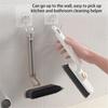 Multi Functional 2 in 1 Rotating Gap Cleaning Brush with Long Handle and Adjustable Angle for Hard to Reach Areas and Household Cleaning