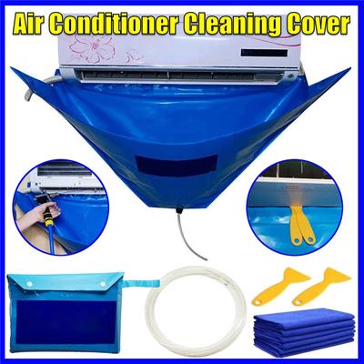 Airconditioning Waterdichte Oxford stoffen hoes Tasset Wasgereedschap Wandmontage Reiniging Beschermende stofkap Schoon gereedschap