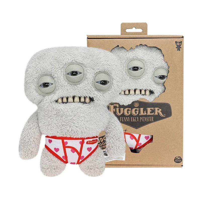 

Non-Toxic Fuggler Wideeyed Tooths Monster Plush Dolls Soft Fuggler Stuffed Plushies Pants Gap Toothed Monstrosity Peluche Birthday Toys
