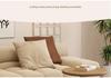 Round Cream Iron Art Coffee Table for Small Apartments - Simple, Modern Living Room Style