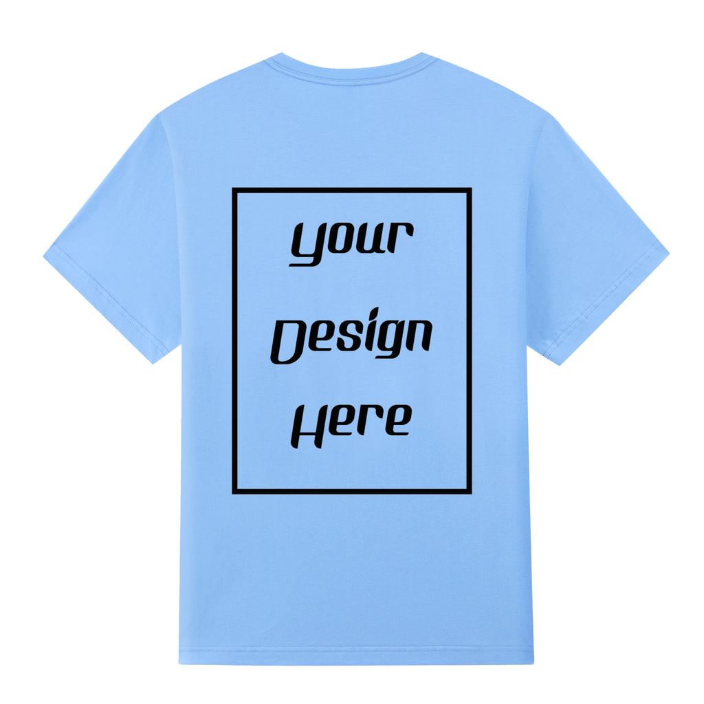 Streetwear Customized Pattern Print T-Shirt Harajuku Casual O Neck Short Sleeves Men Women Cotton T-Shirt