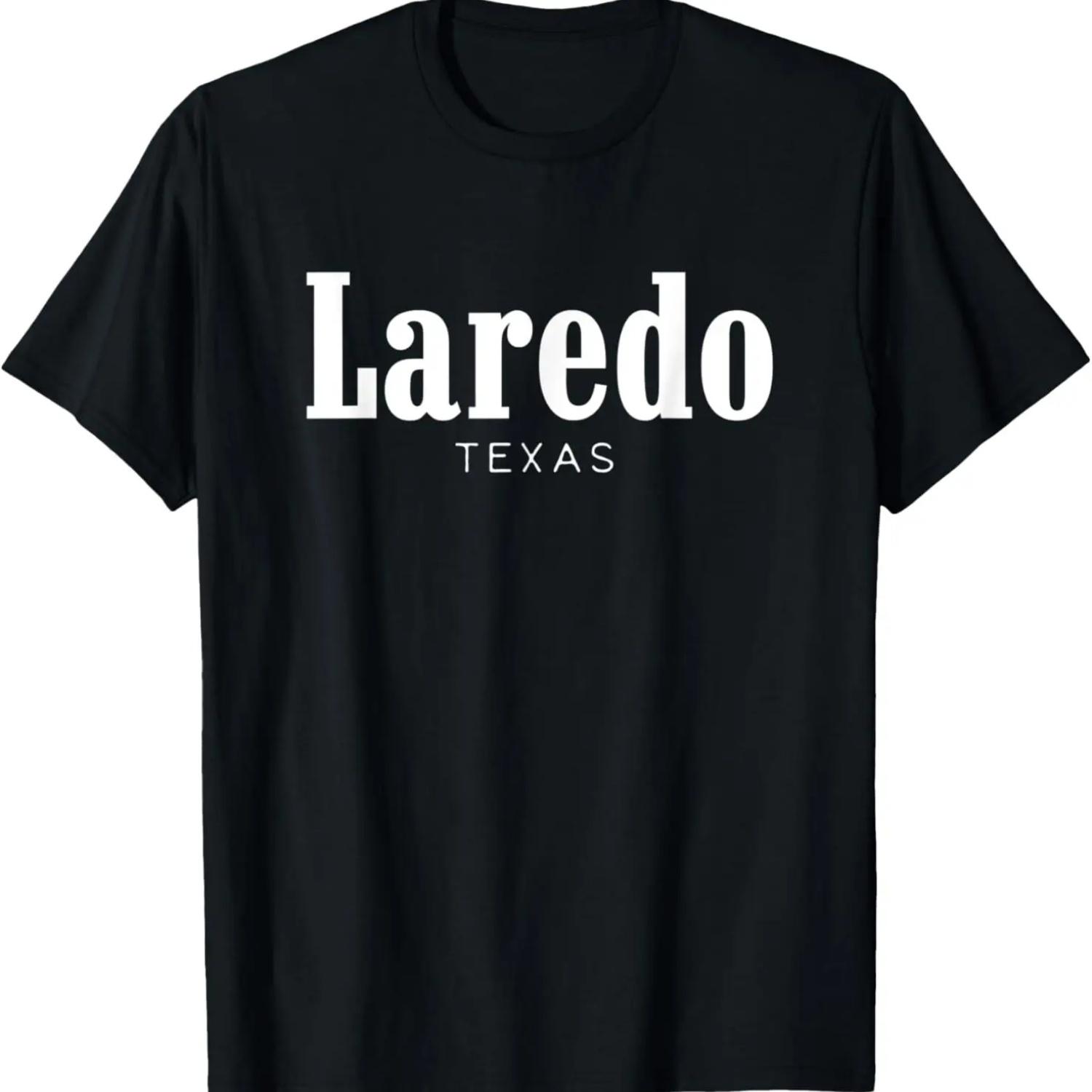 Laredo City Texas Laredoan Pride Travel Texan Texian Gift T-Shirt S чёрный
