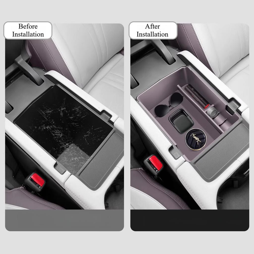 For BYD Seal U DM-i EV Sealion 6 Song Plus Car Armrest Storage Organizer Center Console Storage Box