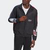 adidas Originals TRICOL Jacken Herren Schwarz Stehkragen Moderat Sonstige GN3582