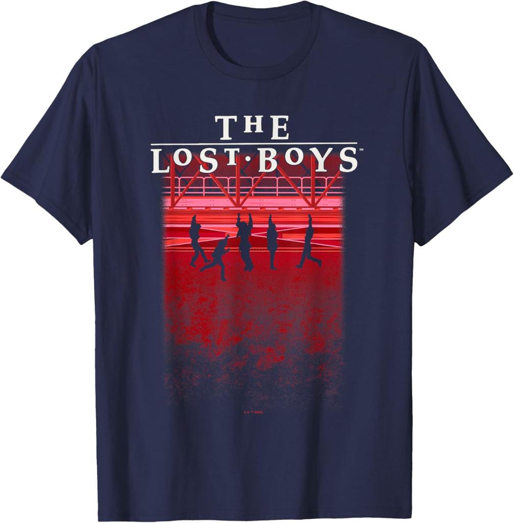 The Lost Boys T Shirt Vampire Horror Movie s Classic Graphic Print Cotton Short Sleeve Tee Unisex Women Casual Streetwear Tops