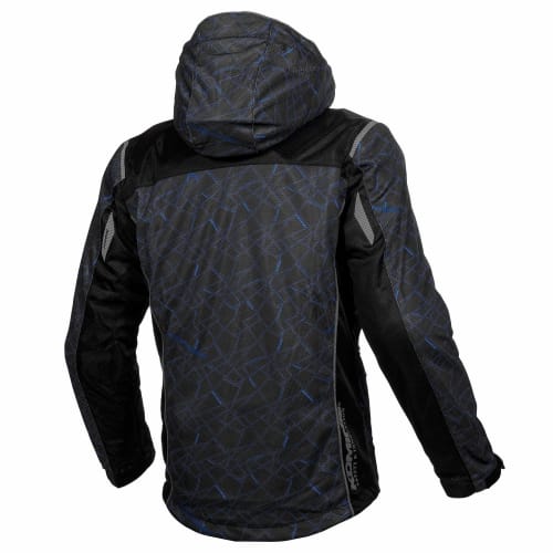KOMINE Motorcycle Protective Full Mesh Parka JK-135 1212 For Spring/Summer CE Standard Level 2 Mesh Material Protector 07-135 Men's Crush Blue/Black L