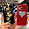 Clear For Honor 400 Pro Case DNP-NX9 Cute Cartoon Cat Fashion Flower Funny Painted Soft Bumper For Honor 400Pro Back Cover Funda