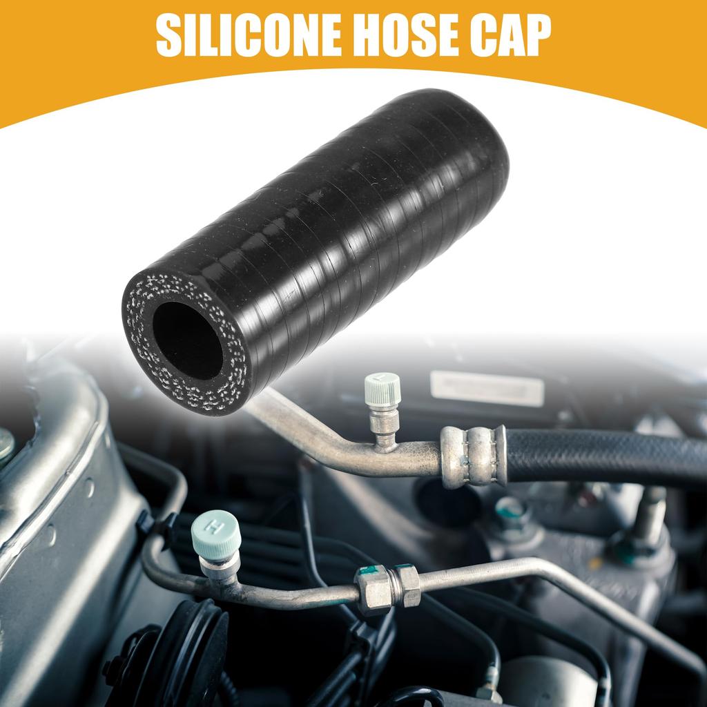 ACROPIX Silicone Cap Universal Intake Vacuum Hose End Plug for Heater Bypass