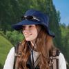 Summer big brim sunscreen hat outdoor mountaineering fishing visor quick drying waterproof bucket hat fashion hat women