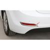 For Hyundai Elantra 2014-2016 Glossy Chrome Rear Fog Light Lamp Frame Trim 2PCS