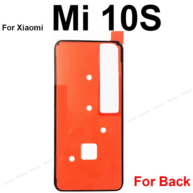 Back Battery Housing Cover Adhesive Sticker & Rear Camera Glue For Xiaomi Mi 10/10 Pro/Mi 10 Lite/Mi 10 Ultra/Mi 10s/Mi 10T Tape
