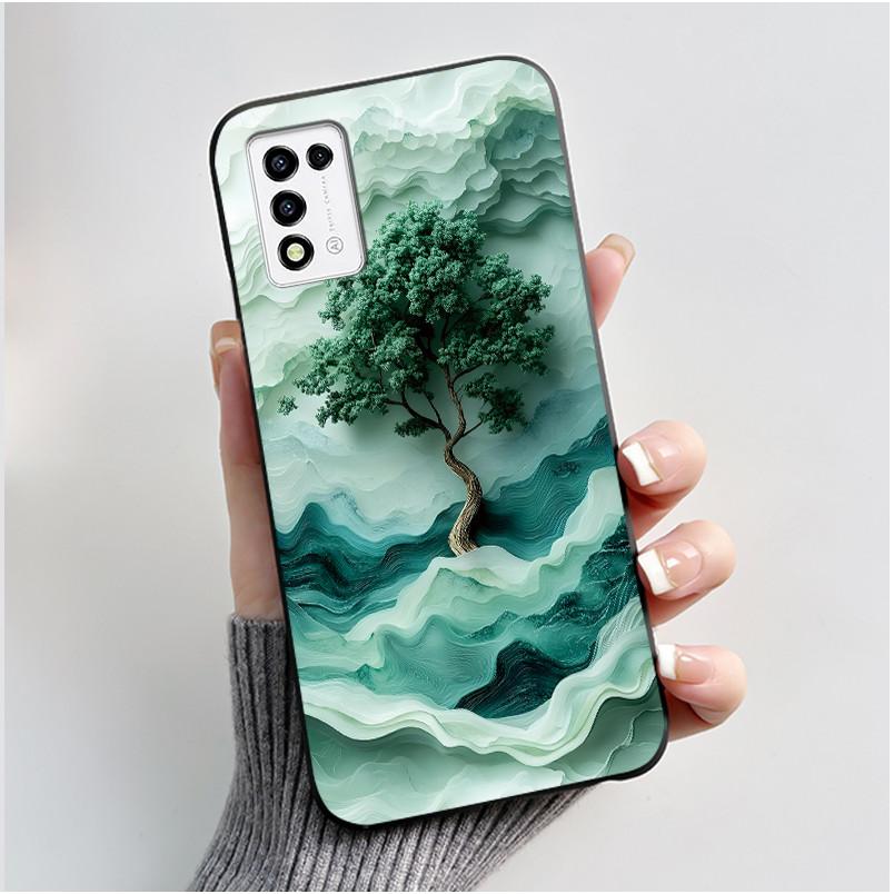 Cute Case For ZTE Libero 5G iii (A202ZT) / Libero 5G ii (A103ZT) Printing Shell Protective Cover Soft Silicone Cartoon Casing