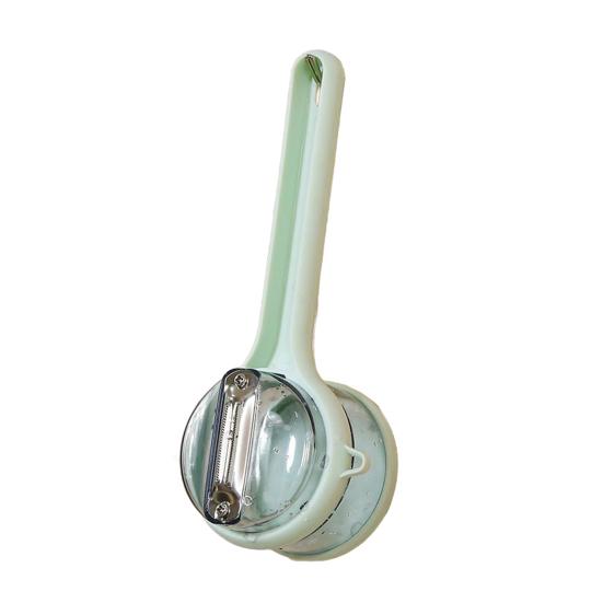 Stainless Steel Vegetable Peeler with Catcher Box Double-Sided Efficient Peeling Machine Multi-function Peelers for Home Kitchen Cooking