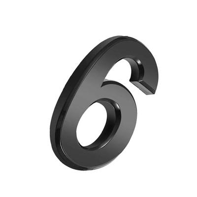 House Numbers for Outside Use Ple Black Sturdy Number Signs Parts Sign Door Marking Tools DIY Accessory for Apartment Hotel