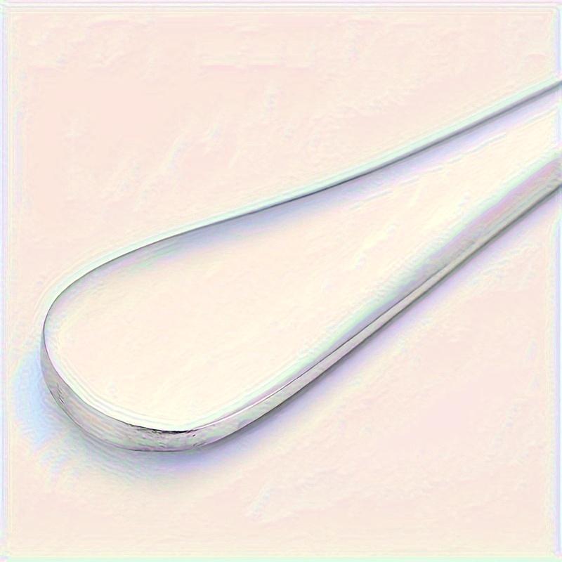 Edelstahl 1/10 Stück Löffelset mit langem Griff - Spülmaschinenfest, Ideal für Eis, Kaffee, Tee Rühren Küchenutensilien
