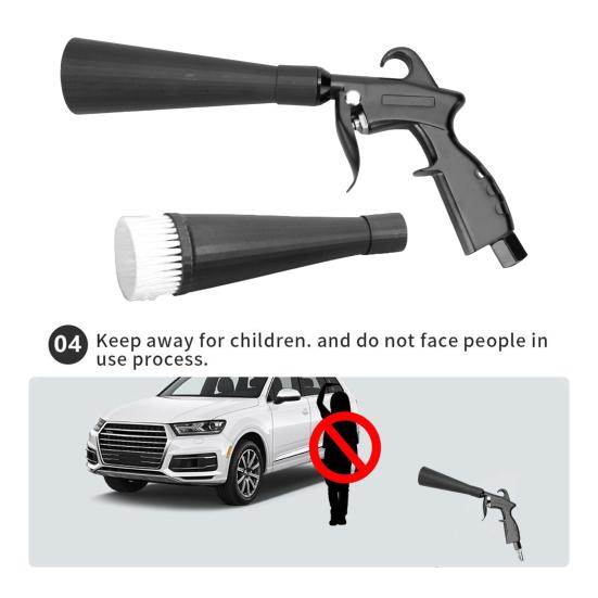 Car Cleaning Machine High Pressure Blower Machine with Brush Connector Air Blow Blower Machine Car Detailing Tools